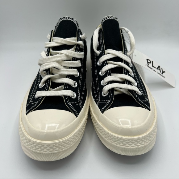 NWB Converse Chuck Taylor All-Star 70s Ox Comme des Garcons PLAY Black Sneakers - Picture 4 of 8